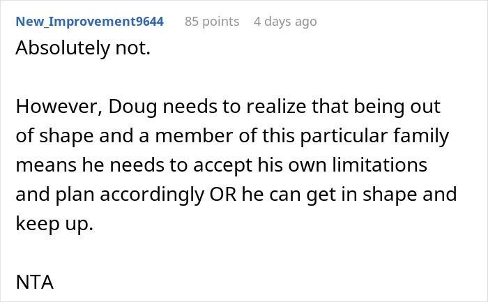 Comment on bil struggles in China trip, discussing fitness challenges and personal limitations during the journey.