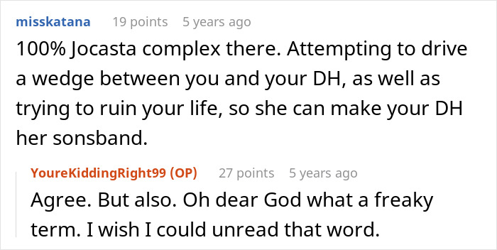 Alt text: Online discussion about mother-in-law conflicts involving Child Protective Services and family relationship challenges Alt text: Online discussion about mother-in-law conflicts involving Child Protective Services and family relationship challenges