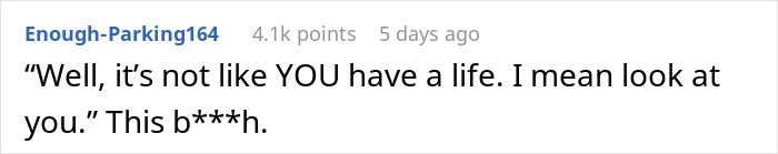Screenshot of a woman’s comment complaining about a colleague expected to babysit kids on their day off unpaid. Screenshot of a woman’s comment complaining about a colleague expected to babysit kids on their day off unpaid.