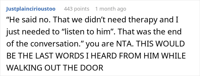 Woman at crossroads after partner of 10 years wants to buy a house only for him, feeling unheard and conflicted.