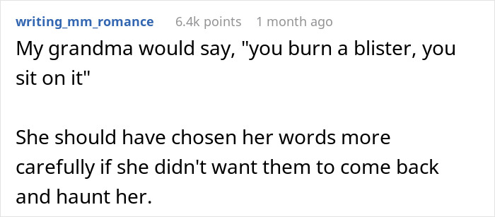 Screenshot of a Reddit post about family conflict involving surrogacy and banning a sister from seeing a baby.