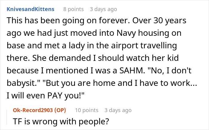 Mom assumes neighbor will babysit because she&rsquo;s a SAHM and throws tantrum after being refused help with kids