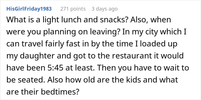 Comment discussing travel time and restaurant plans as part of a man wanting to save money on dinner with coupon. Comment discussing travel time and restaurant plans as part of a man wanting to save money on dinner with coupon.