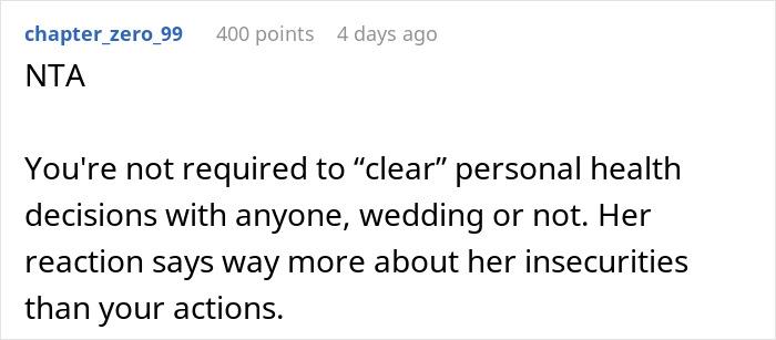 "I Was So Confused And Shocked": Woman Called Selfish By Bride Because She Lost Some Weight "I Was So Confused And Shocked": Woman Called Selfish By Bride Because She Lost Some Weight