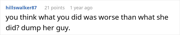 Screenshot of a Reddit comment discussing a man&rsquo;s reaction after a PI found shocking information about his partner.