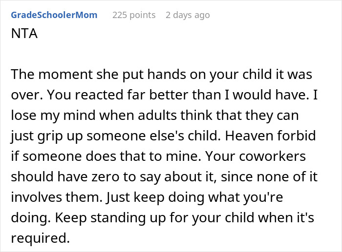 Woman Brings Son To Work BBQ, Coworker Snaps: "Had To Set Boundaries"