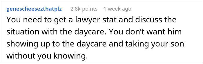 Screenshot of a Reddit comment advising a woman at crossroads after partner of 10 years wants to buy a house only for him.