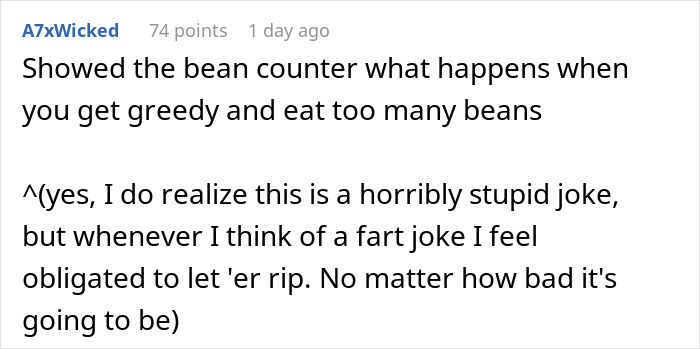 Reddit post discussing company penny-pinching backfiring as workers comply and stop going the extra mile. Reddit post discussing company penny-pinching backfiring as workers comply and stop going the extra mile.
