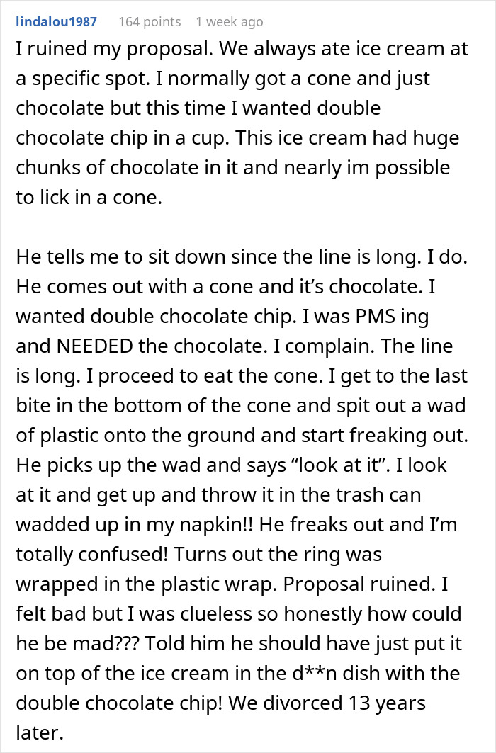 “Are You 6?”: Woman Ruins Her BF’s Proposal Because She Was Hangry, Splits The Internet “Are You 6?”: Woman Ruins Her BF’s Proposal Because She Was Hangry, Splits The Internet