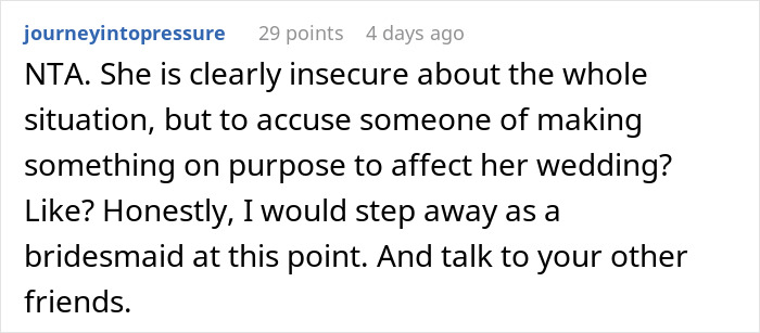 "I Was So Confused And Shocked": Woman Called Selfish By Bride Because She Lost Some Weight "I Was So Confused And Shocked": Woman Called Selfish By Bride Because She Lost Some Weight
