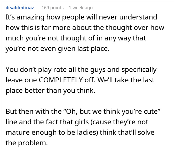 &ldquo;It Was Like I Was Slapped Across The Face&rdquo;: Women Rank Every Man Except One, He Shatters Inside