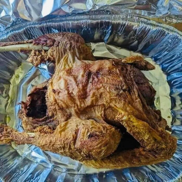 Dried and shriveled bizarre food resembling a roasted creature, featured in a list of gross foods that may cause loss of appetite.