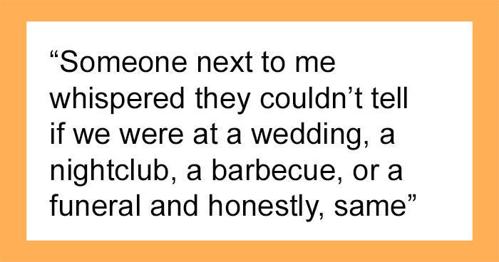 Couple Goes To A Wedding, Witnesses It Fall Apart In Real Time