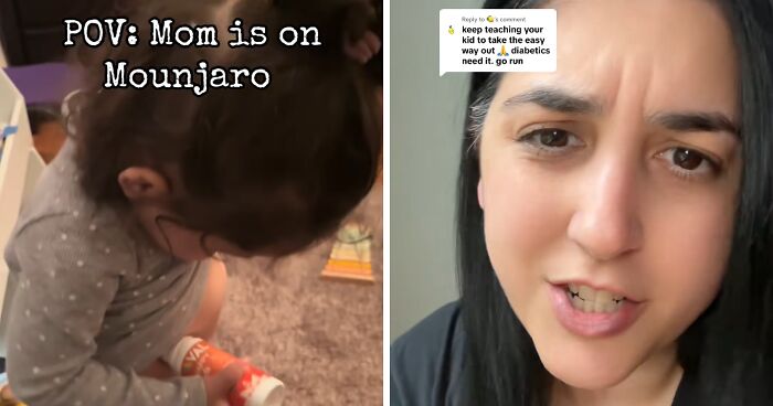 Internet Slams Mom After Toddler Mimics Her Weight Loss Shot In Viral TikTok Clip