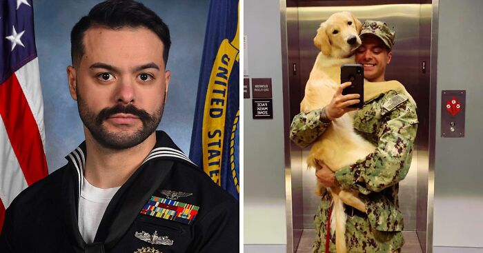 Sailor Returns Home From Service To Discover Family Gave His Dog Away—Then He Tracks Down The Pup