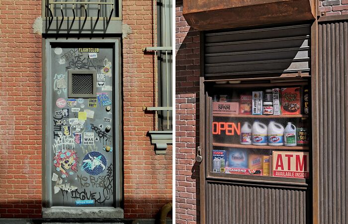 New York City Street Scenes In Miniature