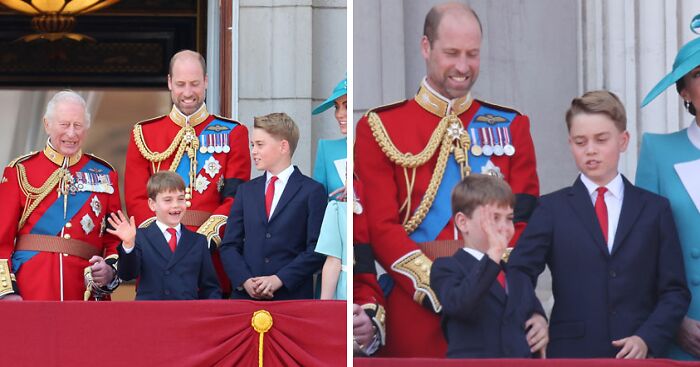 Social Media In Stitches After Charismatic Prince Louis Steals The Show At Royal Parade