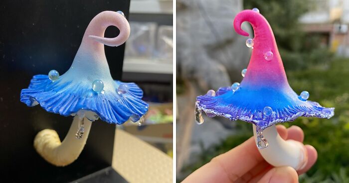 My Handmade Clay Mushroom Fridge Magnets, Perfect For Adding A Fairy Forest Vibe