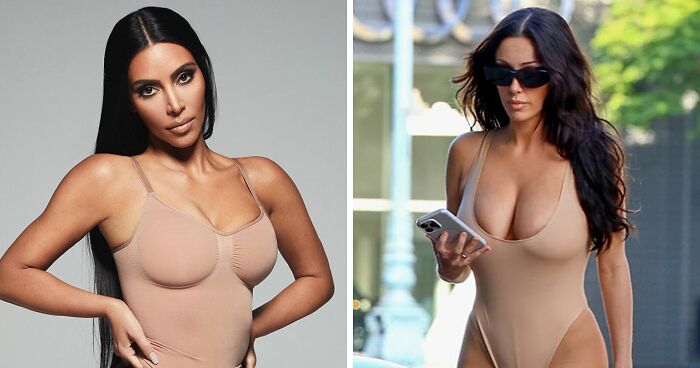Bianca Censori Wears Daring Bodysuit, Sparks “Kim K” Clone Comments After Getting Hair Extensions