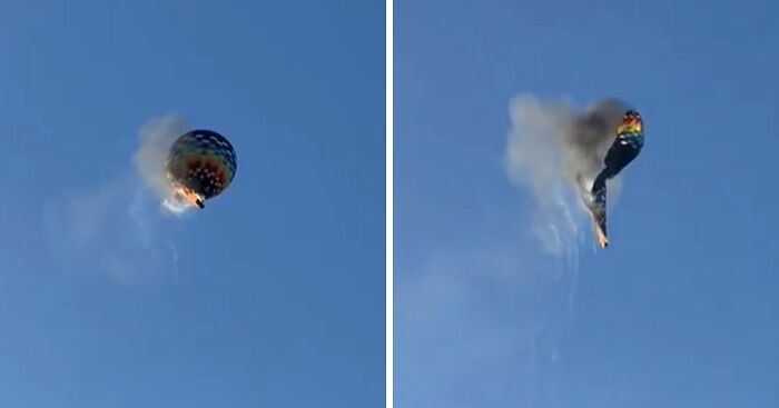 “What A Tragedy”: Burning Hot Air Balloon Carrying 20 In Brazil Forces Passengers To Leap For Their Lives
