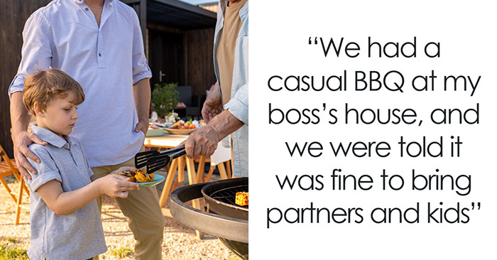 Woman Brings Son To Work BBQ, Coworker Snaps: “Had To Set Boundaries”