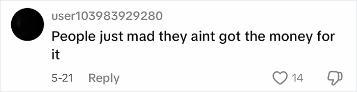 User comment on social media reacting to a woman who lost 160 pounds using Ozempic and shared her progress online. User comment on social media reacting to a woman who lost 160 pounds using Ozempic and shared her progress online.