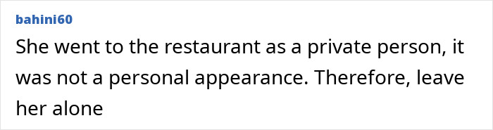 Comment about a woman feeling mortified after being rejected by Taylor Swift, referencing a pushy influencer incident.