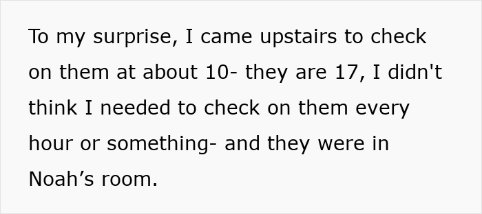 Parent enforcing basic boundaries during daughter's sleepover, checking on teens quietly in bedroom at night. Parent enforcing basic boundaries during daughter's sleepover, checking on teens quietly in bedroom at night.