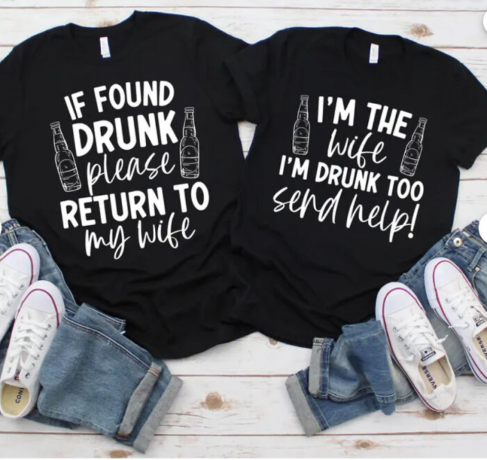 Make Sure You Have "Mug" Shots Of Your Husband In Case They Get Lost/Drunk And You Have To Hang Posters