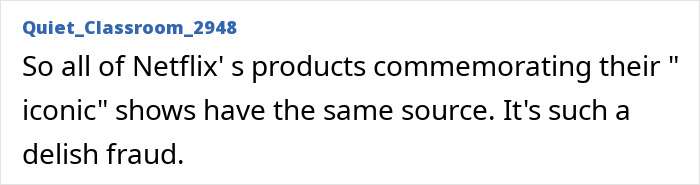 Text from online comment about products linked to Meghan Markle's brand and Williams Sonoma on a plain white background. Text from online comment about products linked to Meghan Markle's brand and Williams Sonoma on a plain white background.