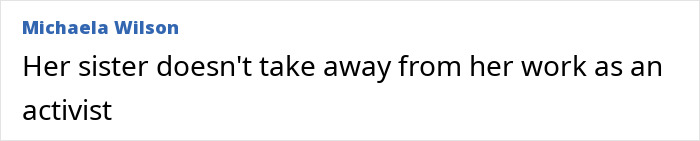 Text excerpt from an article mentioning Greta Thunberg's singer sister who changed her name after facing backlash.