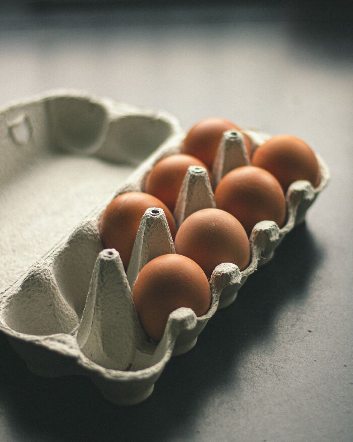 Carton of brown eggs on a kitchen counter, illustrating things people thought everyone knew but apparently don’t.
