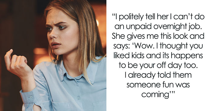 Casual Ask Turns Into Entitled Demand, Nanny Pushes Back, Leaves Coworker Speechless