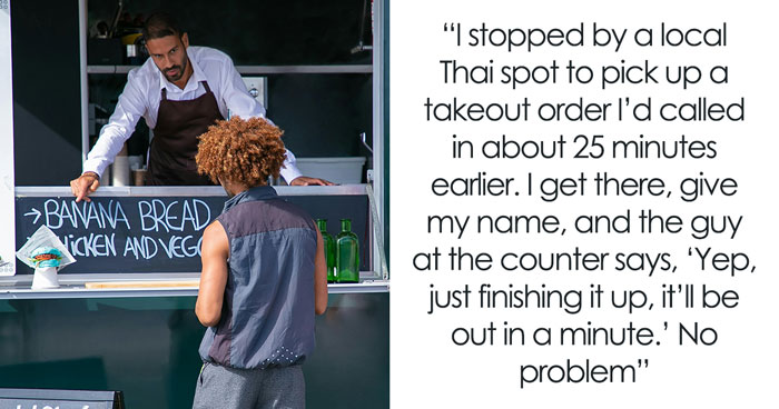 Entitled Mom Jumps Takeout Line, Tries Taking Stranger’s Food, Justifies It By Saying It’s For Family