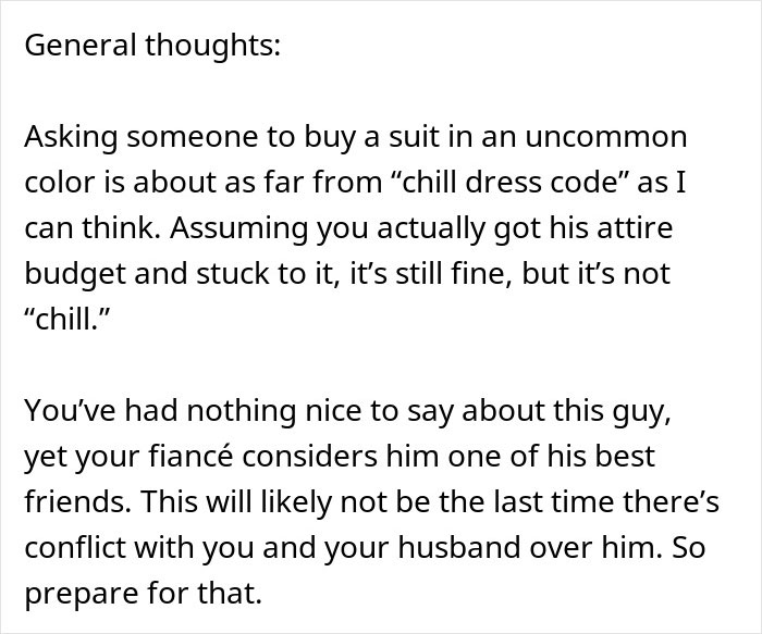 “My Husband Said Nothing”: Bride Issues Best Man An Ultimatum Over His Wedding Outfit “My Husband Said Nothing”: Bride Issues Best Man An Ultimatum Over His Wedding Outfit