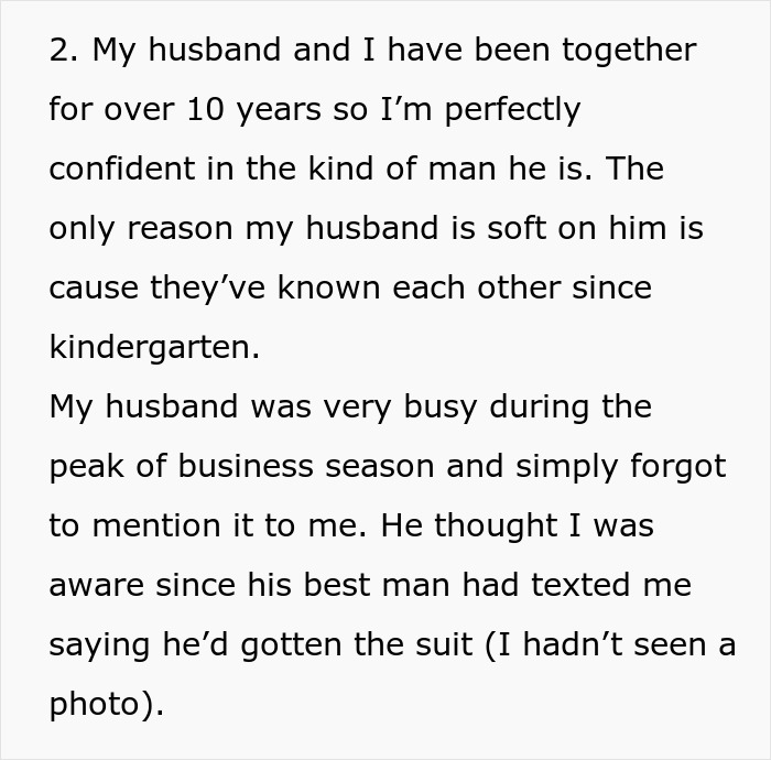 “My Husband Said Nothing”: Bride Issues Best Man An Ultimatum Over His Wedding Outfit “My Husband Said Nothing”: Bride Issues Best Man An Ultimatum Over His Wedding Outfit