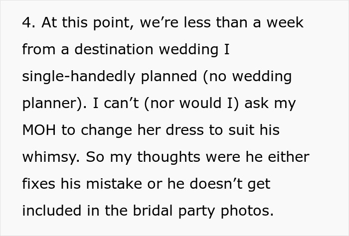 “My Husband Said Nothing”: Bride Issues Best Man An Ultimatum Over His Wedding Outfit “My Husband Said Nothing”: Bride Issues Best Man An Ultimatum Over His Wedding Outfit