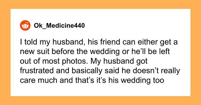 “My Husband Said Nothing”: Bride Issues Best Man An Ultimatum Over His Wedding Outfit