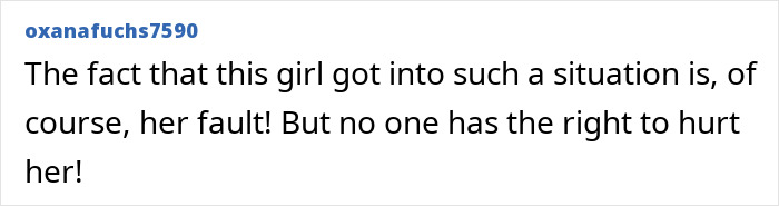 Comment highlighting blame and protection, related to ex-model tied to influential family in brutal Dubai model case.