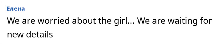 Comment expressing concern about a girl in a brutal model case involving broken bones in Dubai and influential family ties.