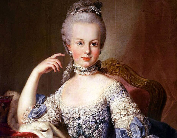 Portrait of a historical figure in 18th century attire, illustrating common historical facts that are actually incorrect.