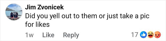 Comment on a social media post about a man and child fishing on a seemingly quiet river sparking heated reactions. Comment on a social media post about a man and child fishing on a seemingly quiet river sparking heated reactions.