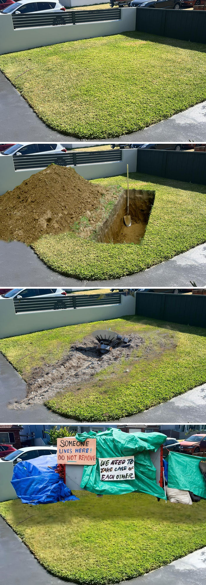 I Am House Sitting With Strict Instructions On Lawn Care LOL Could Someone Please Add Something That Would Freak Them Out While Away