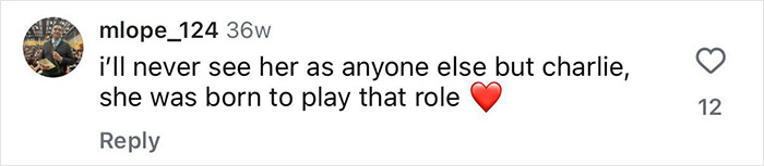 Comment from fan expressing they will always remember the beloved child star from Good Luck Charlie for her iconic role.