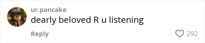 Comment on social media post saying dearly beloved R u listening, expressing concern during Green Day's Billie Joe Armstrong live show confrontation.
