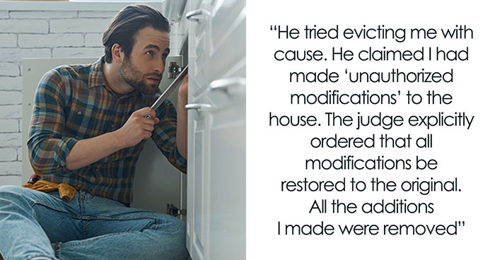 Man Removes Every Update He Made Before Moving Out After Being Accused Of Illegal Modifications