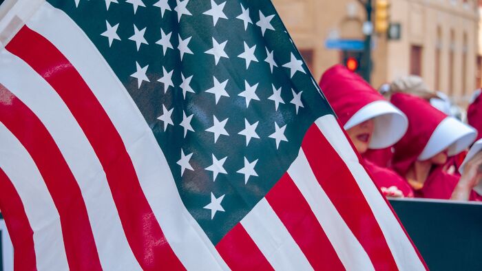I Documented A ‘Handmaid’ Protest In Texas I Documented A ‘Handmaid’ Protest In Texas
