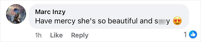 Comment on social media praising a cheeky bikini snap, related to Heidi Klum's response and Sof&iacute;a Vergara's viral post.