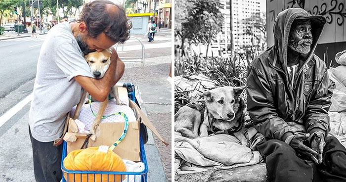 This Instagram Documents The Lives Of Homeless People And Their Dogs (24 New Pics)