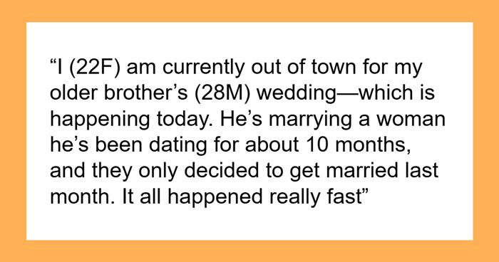 Bride Tells Groom To Quit Playing Games With Siblings, Says It’s Time He Focused On “Real Priorities”